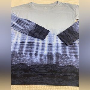 Talbots T by Talbots XS knit ombré blue round neck pullover. Never worn